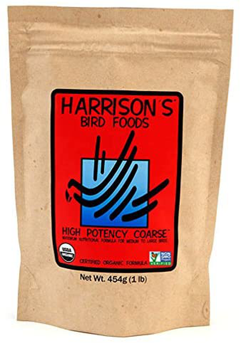 Harrison'S Bird Foods High Potency Coarse 1Lb Animals & Pet Supplies > Pet Supplies > Bird Supplies > Bird Food Harrison's Bird Foods