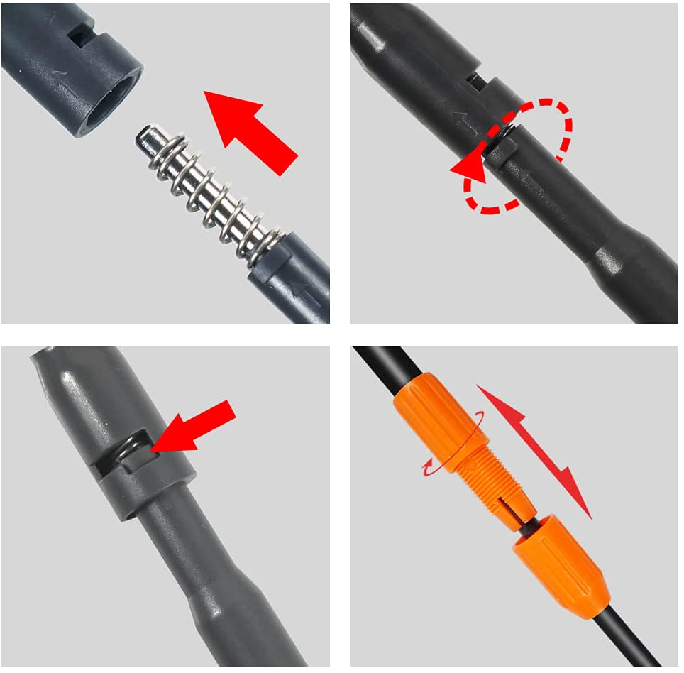 LIYU Carbon Fiber 6-In-1 Aquarium Cleaning Tool Kit, Algae Scraper Scrubber Pad Sponge Telescopic Handle Fish Tank Brush Cleaner Set for Saltwater and Freshwater,24.8-35.4In Scalable Animals & Pet Supplies > Pet Supplies > Fish Supplies > Aquarium Cleaning Supplies LIYU