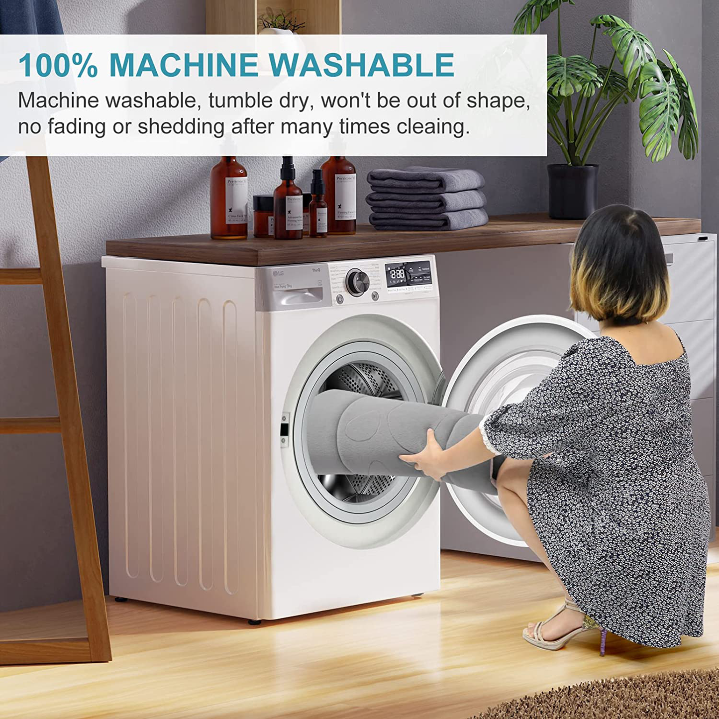 Hero Dog Large Dog Bed Crate Pad Mat Cute Paw Pet Beds for Medium, Large, and Extra Large Dogs, Washable Dog Sleeping Mattress with anti Slip Bottom, Multi Colors Animals & Pet Supplies > Pet Supplies > Dog Supplies > Dog Beds Hero Dog