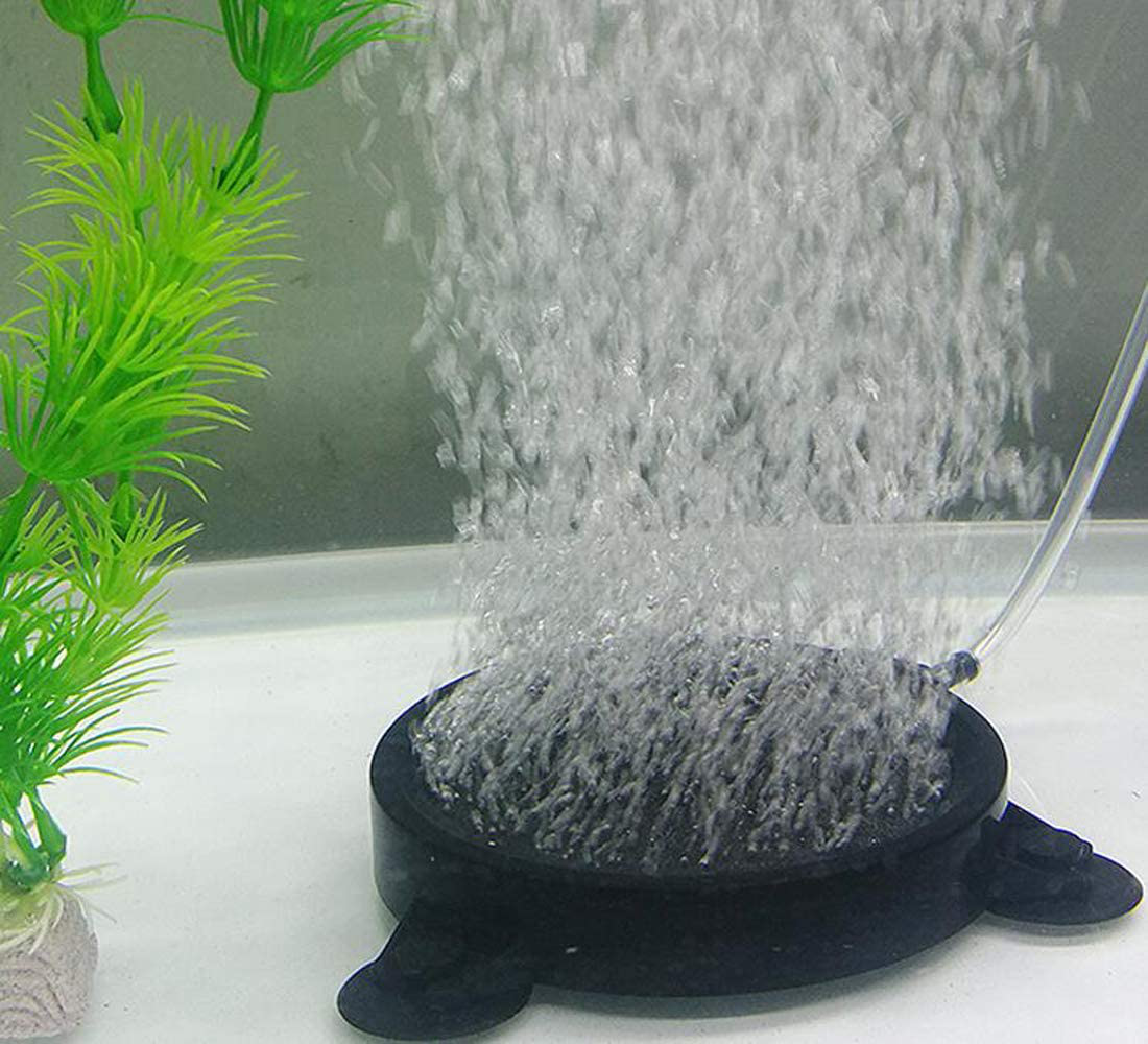 Gugou 4 Inch Air Stone Disc Bubble Diffuser with Suction Cups for Hydroponics Aquarium Fish Tank Pump 2 Packs Animals & Pet Supplies > Pet Supplies > Fish Supplies > Aquarium Air Stones & Diffusers Intesco