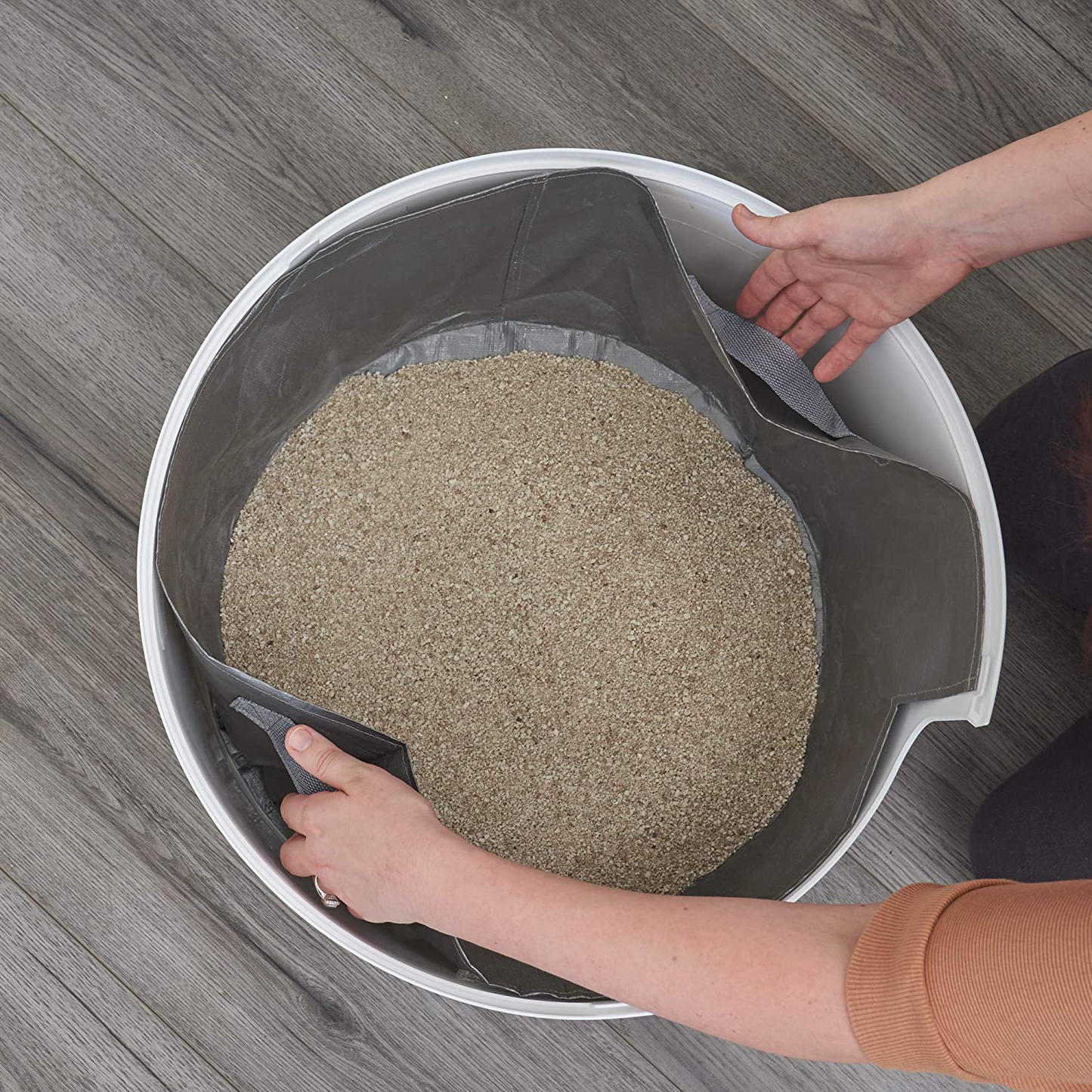 Reusable Liners (3-Pack) for the Secret Litter Box, Nano Tape Attachment System, Durable 100% Tarpaulin Material, Waterproof, Scratch Resistant and Leak Proof Animals & Pet Supplies > Pet Supplies > Cat Supplies > Cat Litter Box Liners Bundle & Bliss