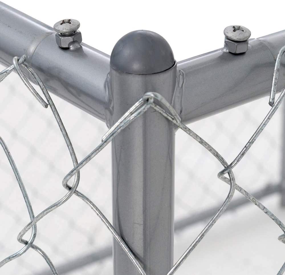 Lucky Dog 10 X 5 X 6 Heavy Duty Outdoor Chain Link Dog House Kennel (2 Pack) Animals & Pet Supplies > Pet Supplies > Dog Supplies > Dog Kennels & Runs Lucky Dog