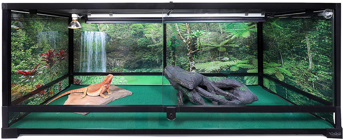 Carolina Custom Cages Reptile 34" T5HO UVB + Single GU10 Basking Light Fixture Animals & Pet Supplies > Pet Supplies > Reptile & Amphibian Supplies > Reptile & Amphibian Habitats Carolina Custom Cages