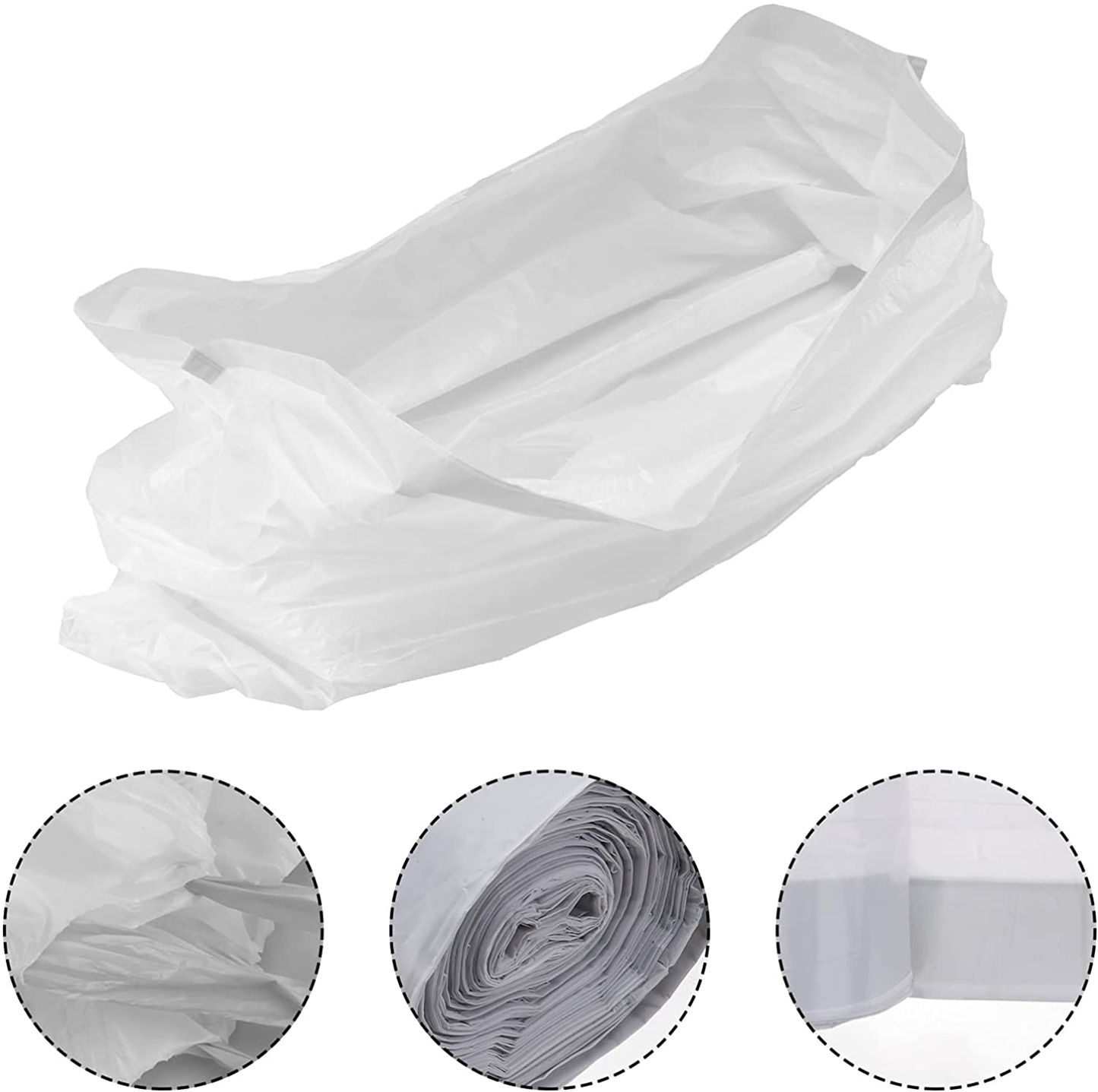 TEHAUX Cat Litter Box Liners, 20PCS Pet Cat Pan Liners Extra- Thick Litter Box Bag Animals & Pet Supplies > Pet Supplies > Cat Supplies > Cat Litter Box Liners TEHAUX