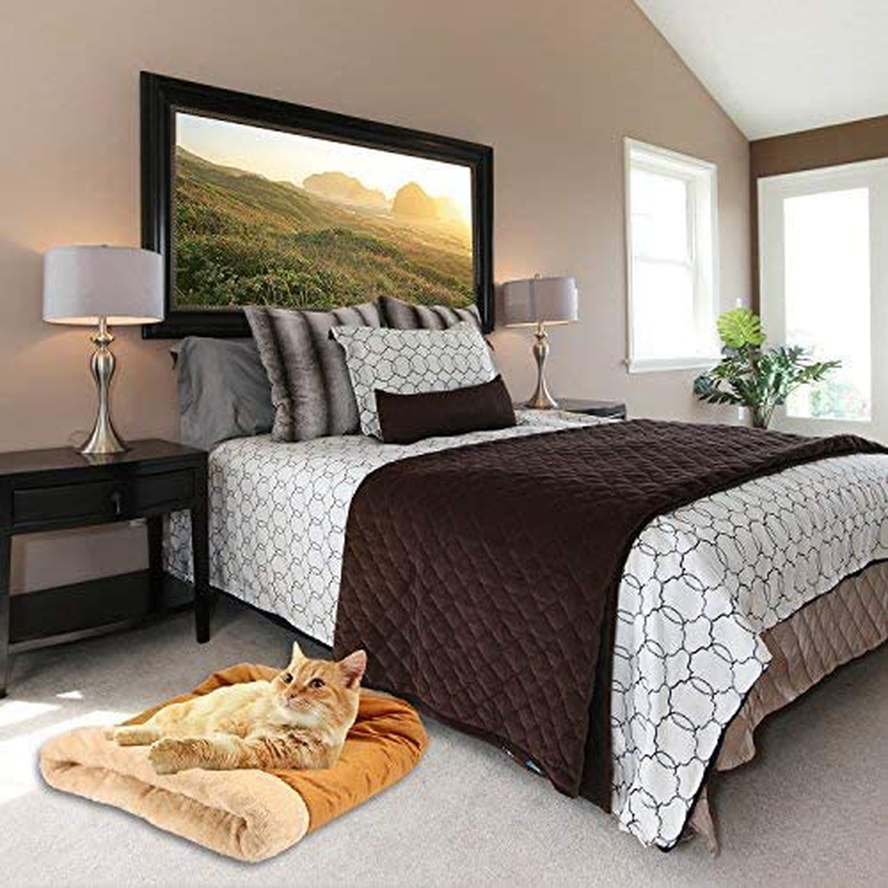 Pet Magasin Self Warming Cat Cave Bed with 4-Way Cat Hideaways Animals & Pet Supplies > Pet Supplies > Cat Supplies > Cat Beds Pet Magasin