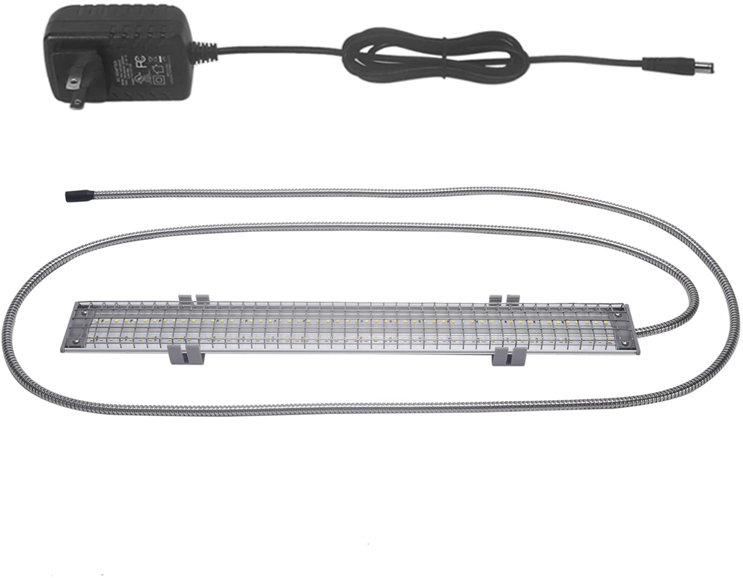 M&M Cage Company - Bird Cage Light with Chew Guard for Hook Bill Birds & Soft Bill Birds - Full Spectrum LED Pet Light - Simulates Natural Environment Animals & Pet Supplies > Pet Supplies > Bird Supplies > Bird Cages & Stands M&M Cage Company Hookbill Light 18"