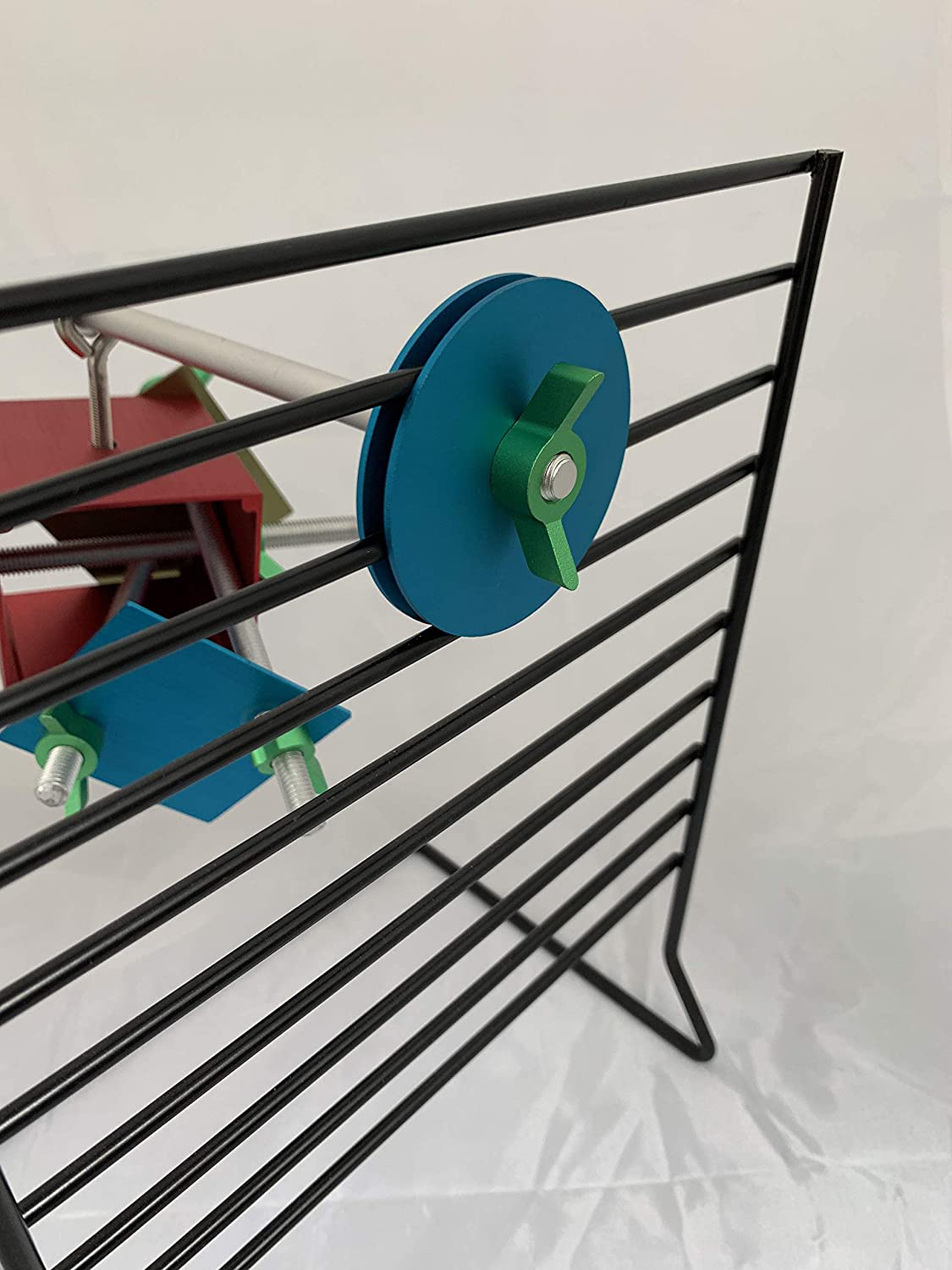 Busy Bird | Box Foraging Bird Toy - Rounded Corners, Non-Removable Wing Nuts - 100% Metal, Ultimate Brain Teaser and Mind Game for Medium to Extra Large Birds Animals & Pet Supplies > Pet Supplies > Bird Supplies > Bird Toys Busy bird for birds that like to screw around