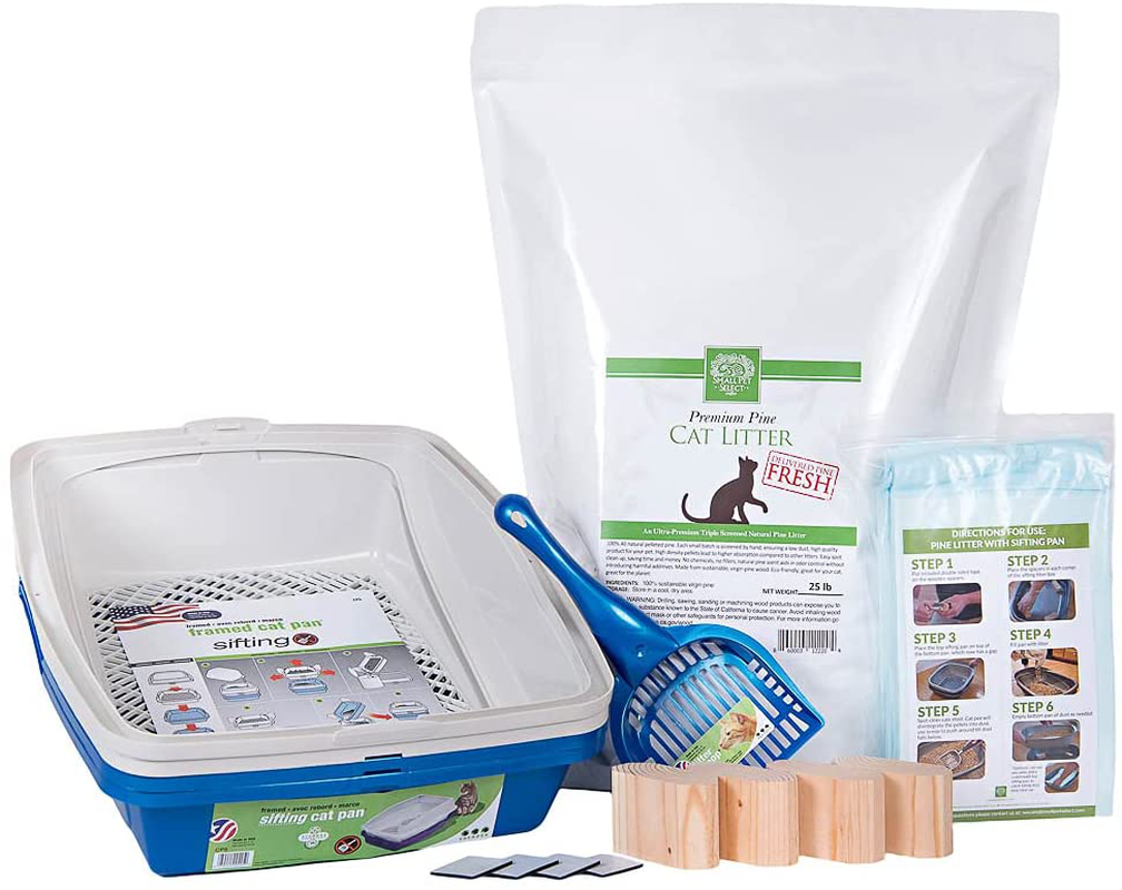 Small Pet Select - Premium Pine Pelleted Cat Litter 25Lb Animals & Pet Supplies > Pet Supplies > Cat Supplies > Cat Litter Small Pet Select Combo-Litter, Box, Pads, Conversion Kit