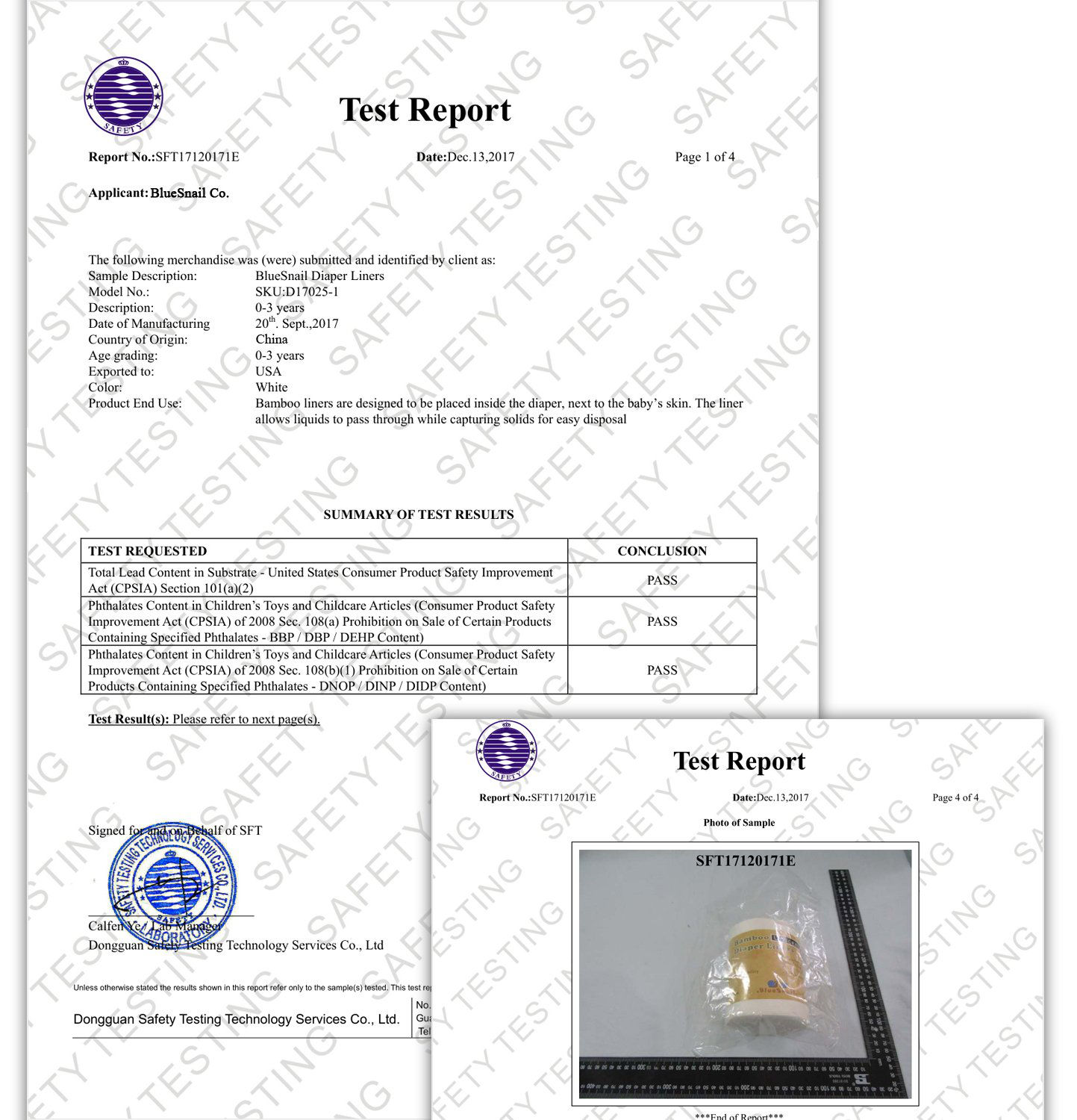 Bamboo Unscent Diaper Liners- Fragance Free and Chlorine Free(4Pk) 400 Count by Bluesnail Animals & Pet Supplies > Pet Supplies > Dog Supplies > Dog Diaper Pads & Liners BlueSnail