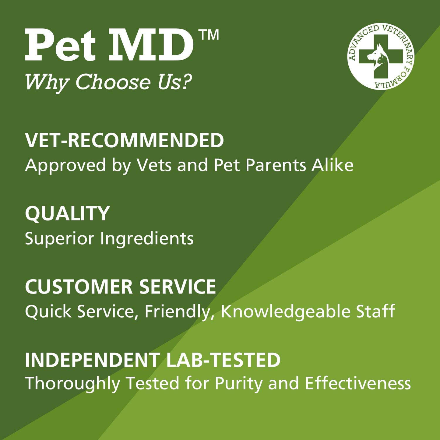 Pet MD - Dog Ear Cleaner Wipes - Otic Cleanser for Dogs to Stop Ear Itching, and Infections with Aloe and Eucalyptus - 100 Count Animals & Pet Supplies > Pet Supplies > Small Animal Supplies > Small Animal Treats Pet MD