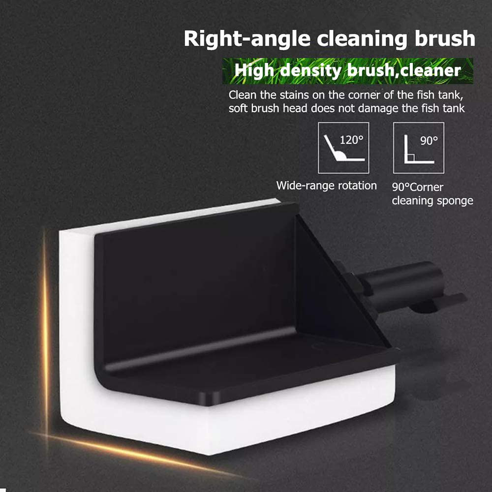 Capetsma 6-In-1 Aquarium Cleaning Kit, Fish Tank Cleaner Set, Including Algae Scraper, Sponge Pad, Fish Net, Gravel Rake and Cleaning Brush, Can Reach 32” Depth with the Telescopic Handle Animals & Pet Supplies > Pet Supplies > Fish Supplies > Aquarium Cleaning Supplies capetsma