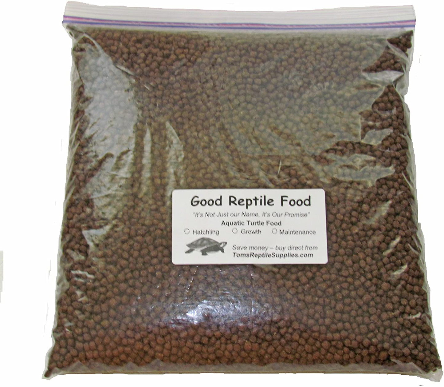Aquatic Turtle Food Growth 2 1/2 Lbs Bulk for Turtles from 2-6 Inches in Size Animals & Pet Supplies > Pet Supplies > Reptile & Amphibian Supplies > Reptile & Amphibian Food Good Reptile Food
