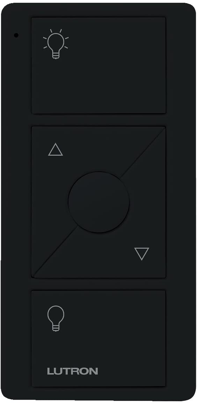 Lutron 3-Button with Raise/Lower Pico Remote for Caseta Wireless Smart Lighting Dimmer Switch, PJ2-3BRL-WH-L01R, White Animals & Pet Supplies > Pet Supplies > Fish Supplies > Aquarium Decor Lutron Black
