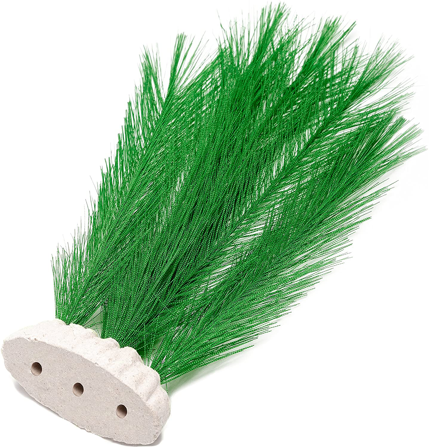 BEGONDIS 3Pcs Aquarium Decorations Fish Tank Artificial Green Water Plants Made of Silk Fabrics Plastic Animals & Pet Supplies > Pet Supplies > Reptile & Amphibian Supplies > Reptile & Amphibian Habitat Accessories BEGONDIS