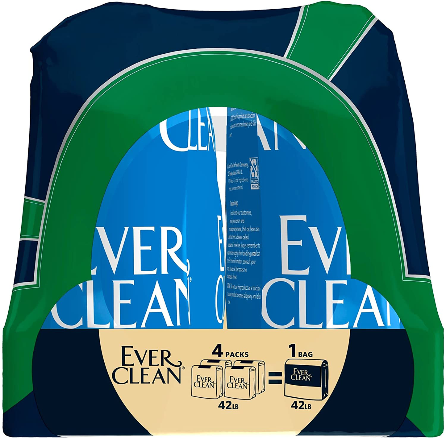 Ever Clean Extra Strength Clumping Unscented Cat Litter, 42 Lbs. Animals & Pet Supplies > Pet Supplies > Cat Supplies > Cat Litter Ever Clean