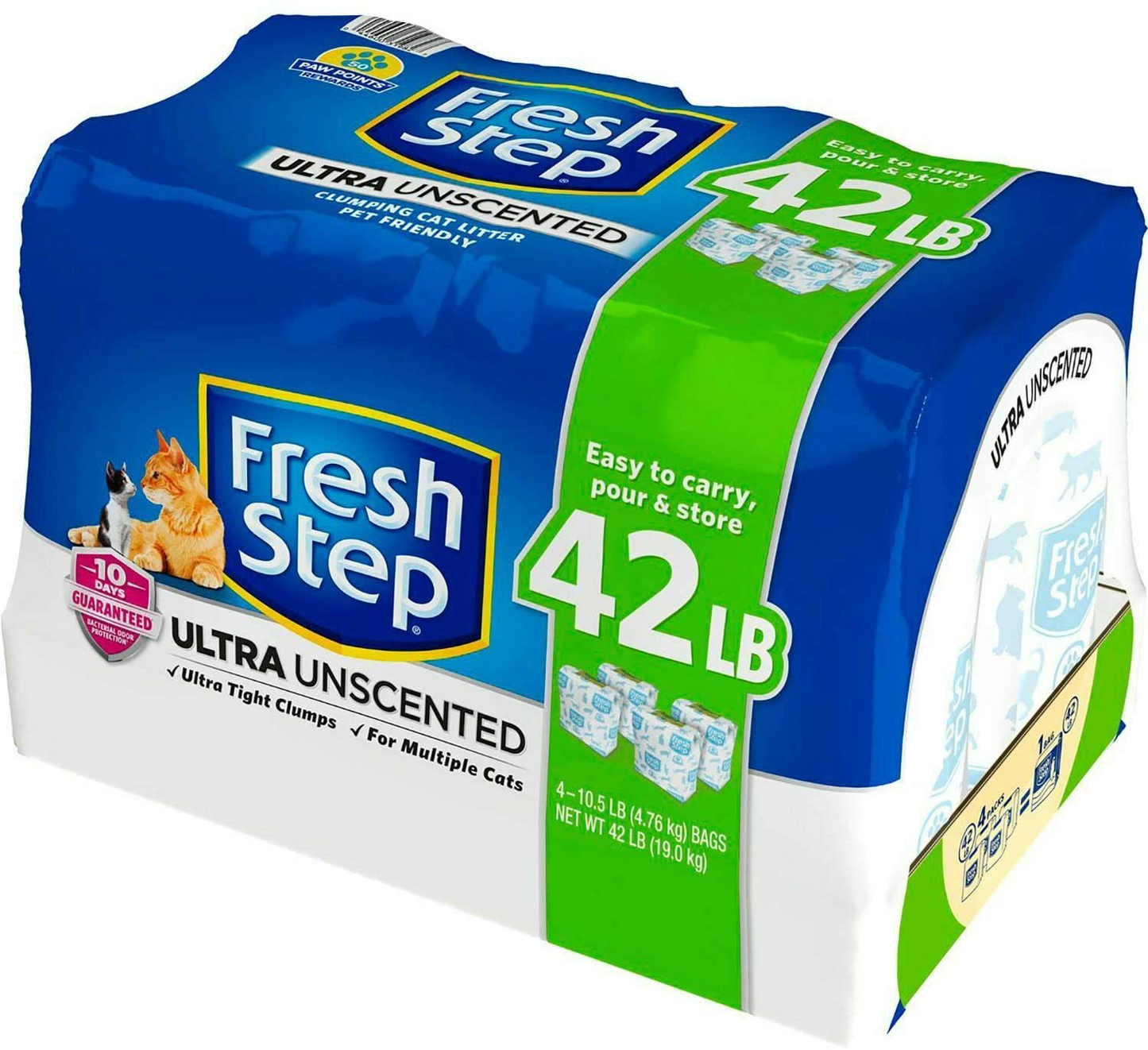Fresh Step Ultra Unscented Litter, Clumping Cat Litter, 20 Pounds (42 Pounds) Animals & Pet Supplies > Pet Supplies > Cat Supplies > Cat Litter fresh step ultra unscented litter