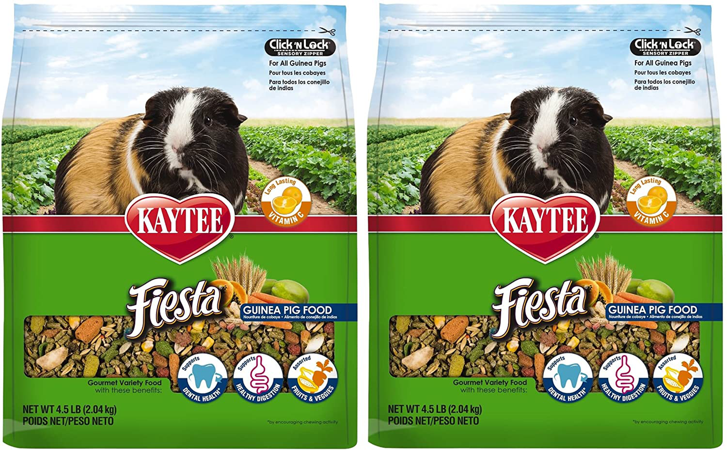 Kaytee Fiesta Max Guinea Pig 4.5Lb Animals & Pet Supplies > Pet Supplies > Small Animal Supplies > Small Animal Food Kaytee
