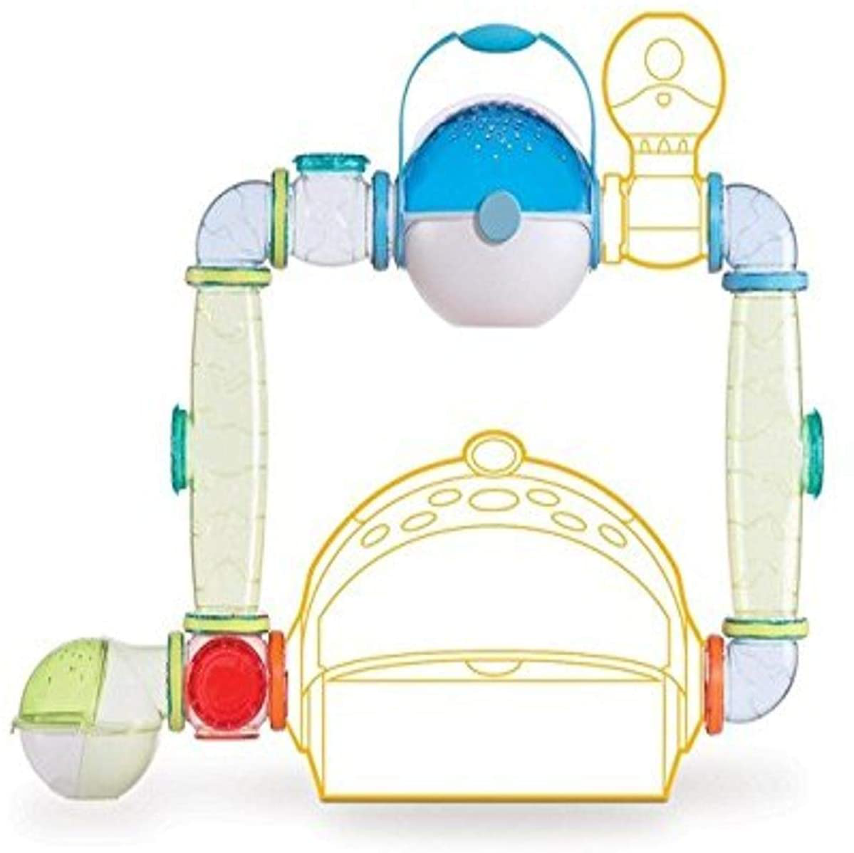 Habitrail OVO Dwarf Hamster Cage, Small Animal Habitat, Hamster Accessories Animals & Pet Supplies > Pet Supplies > Small Animal Supplies > Small Animal Habitat Accessories Habitrail Adventure Pack