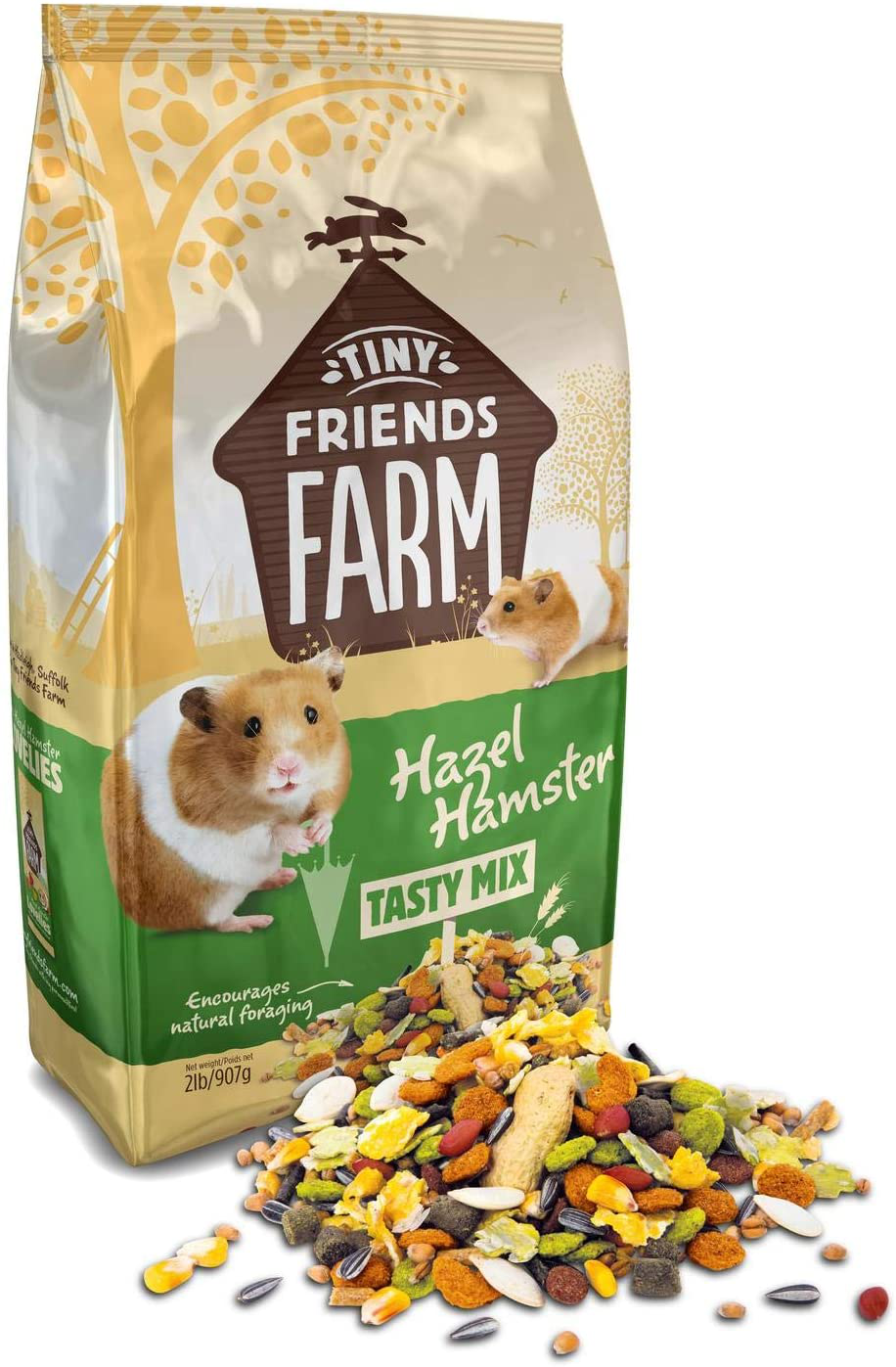 Supreme Tiny Friends Farm Hazel Hamster Tasty Mix 2Lbs Animals & Pet Supplies > Pet Supplies > Small Animal Supplies > Small Animal Food SupremePetfoods