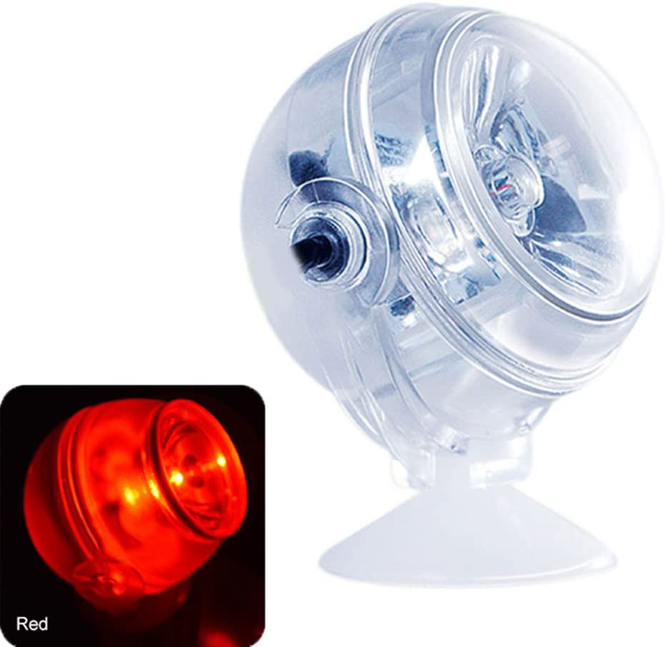 Flykee Fish Tank LED Lighting Waterproof Underwater Spotlight Marine Night/Diving Light Aquarium Lamp Decoration Accessories (Green) Animals & Pet Supplies > Pet Supplies > Fish Supplies > Aquarium Lighting Flykee Red