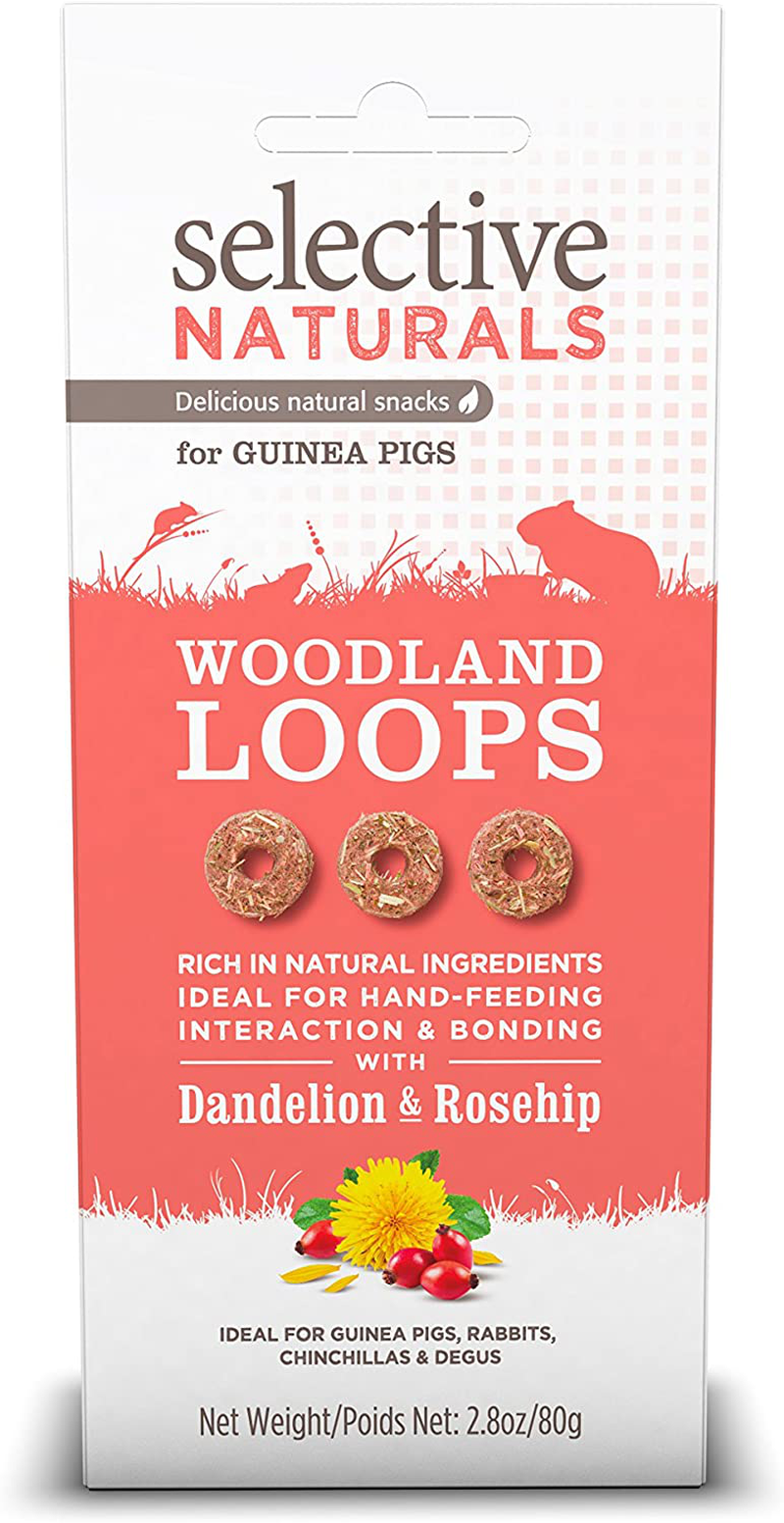 Supreme Petfoods Selective Naturals Woodland Loops for Guinea Pigs (Pack of Four) Animals & Pet Supplies > Pet Supplies > Small Animal Supplies > Small Animal Food Selective Naturals