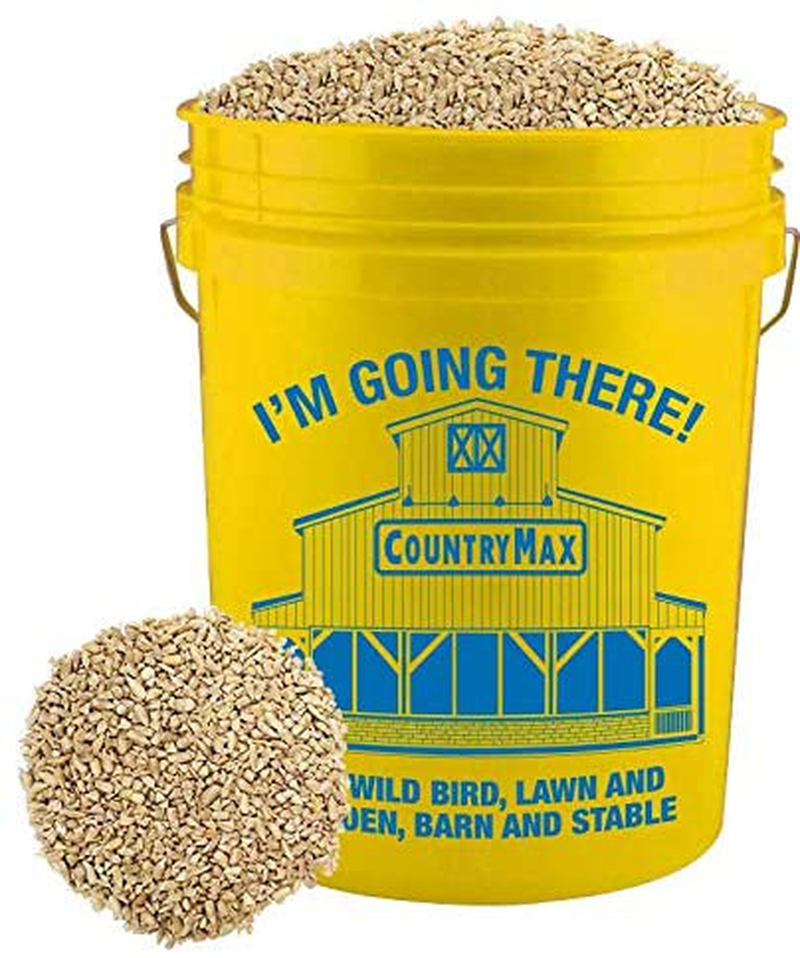 Sunflower Chips Shelled No Waste Bird Seed (10 Pounds) Animals & Pet Supplies > Pet Supplies > Bird Supplies > Bird Food CountryMax 20 Pound Bucket