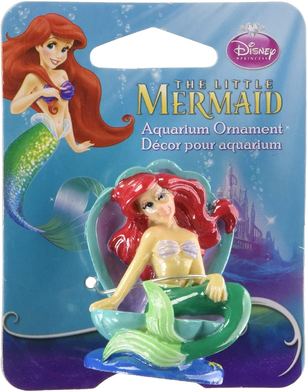 Penn-Plax Mermaid Princess Ariel Aquarium Ornament Animals & Pet Supplies > Pet Supplies > Fish Supplies > Aquarium Decor Penn-Plax