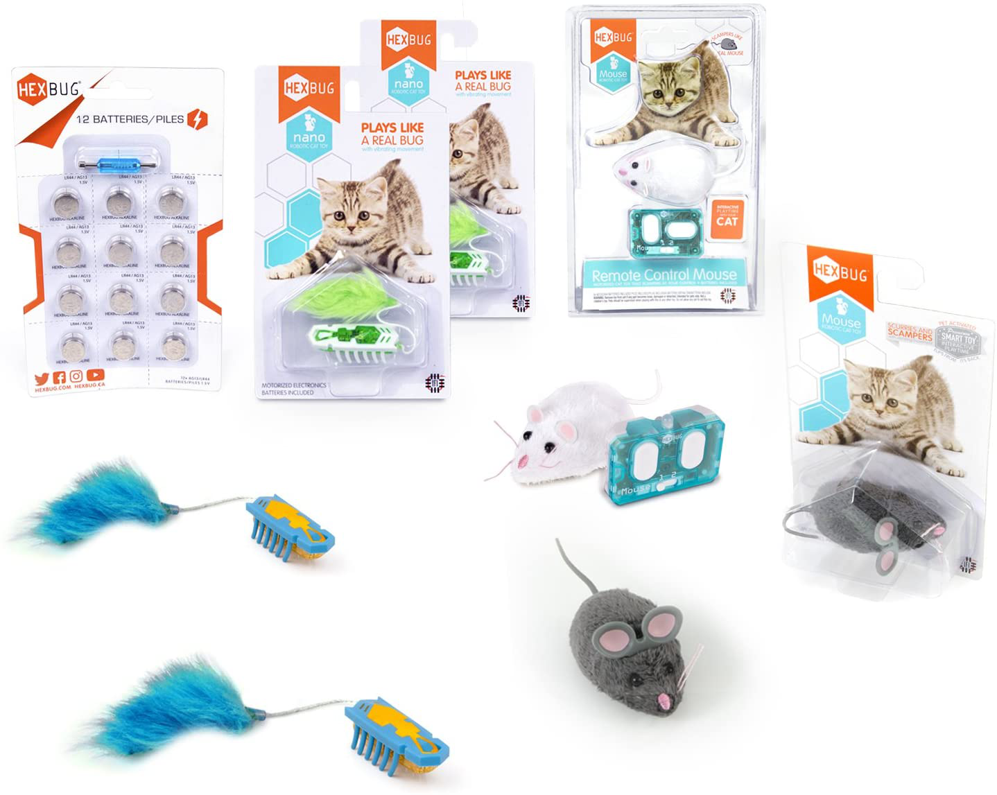 Hexbug robotic cat toy sales