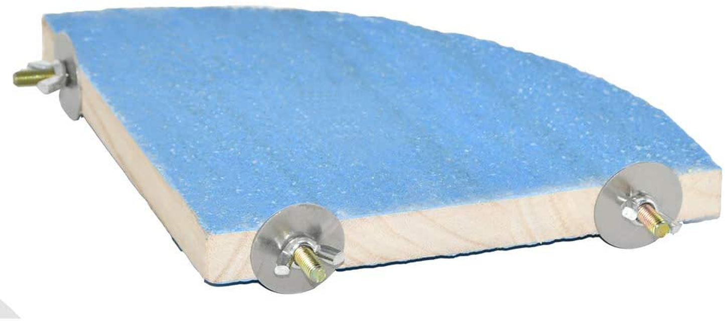 Colorful Bird Perch Stand Platform Natural Wood Playground Paw Grinding Clean for Pet Parrot Budgies Parakeet Cockatiels Conure Lovebirds Animals & Pet Supplies > Pet Supplies > Bird Supplies > Bird Cages & Stands Mrli Pet sector