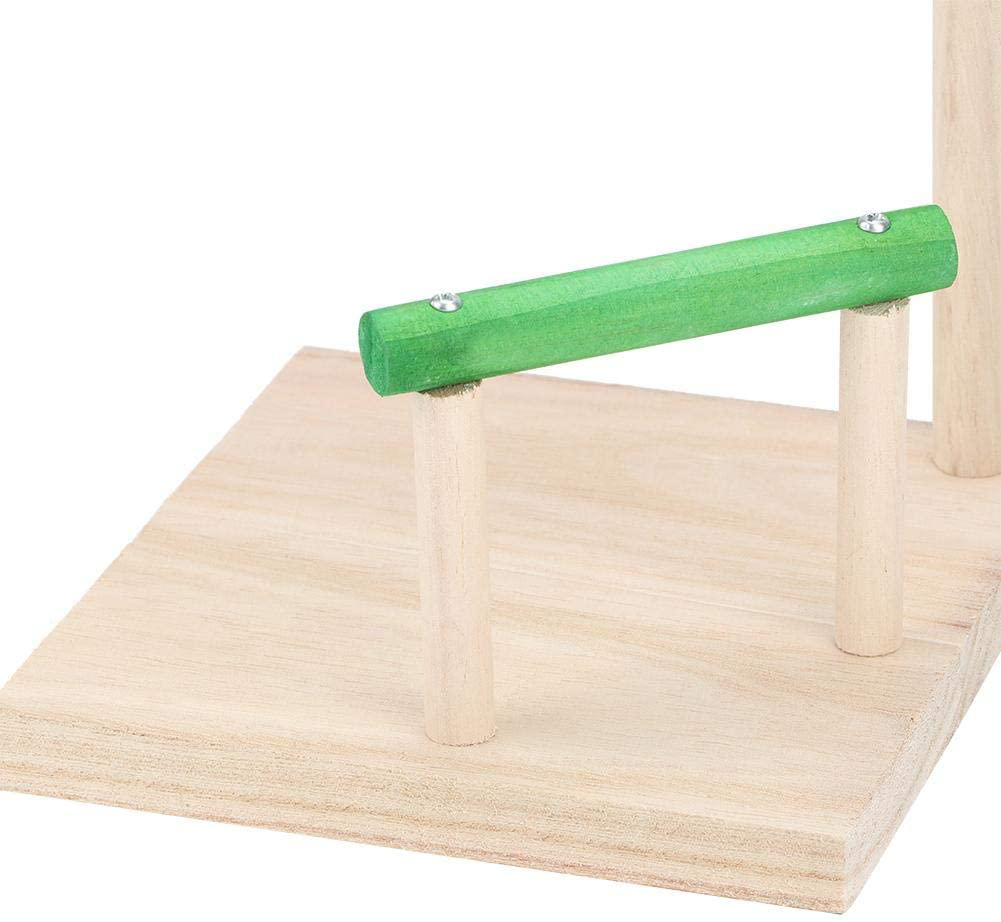 TOPINCN Playstand, Wooden Bird Play Stand Cockatiel Playground Wood Perch Gym Bird Swing Toys Exercise Playgym Animals & Pet Supplies > Pet Supplies > Bird Supplies > Bird Gyms & Playstands TOPINCN
