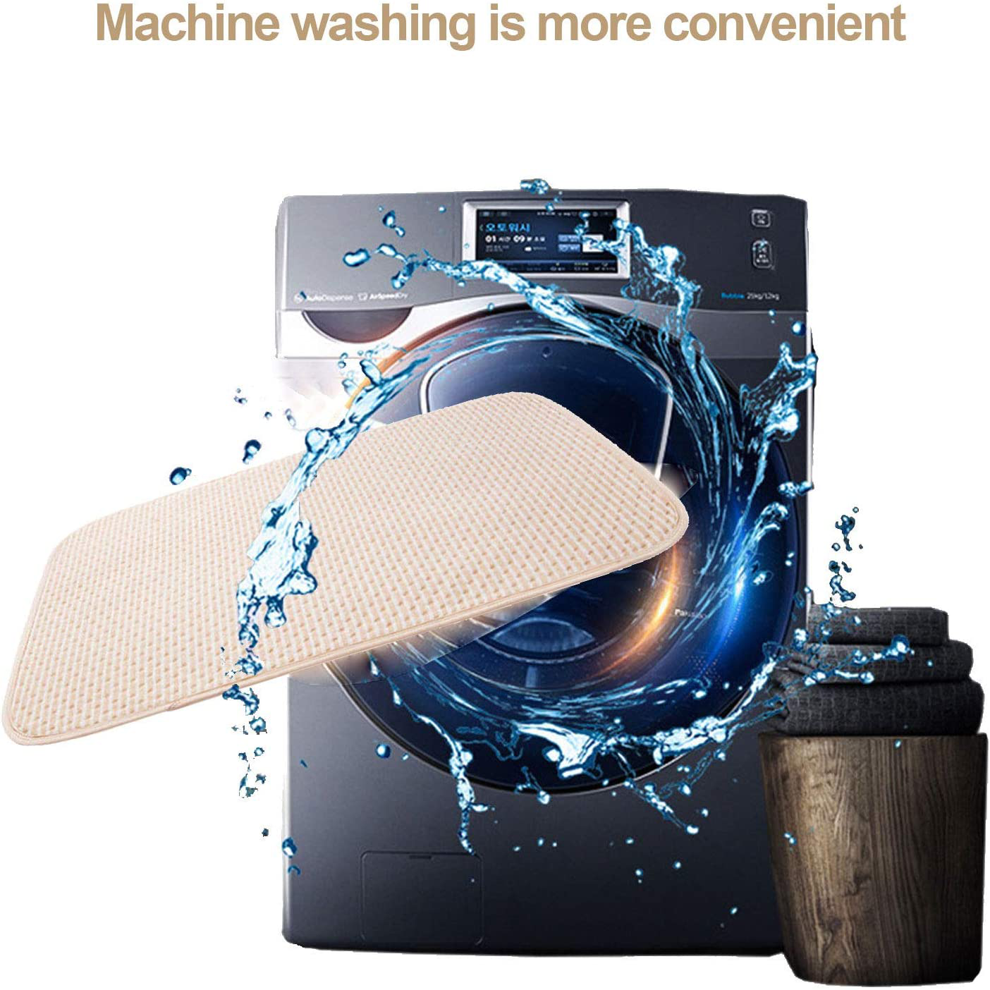 Kathson Guinea Pig Cage Liner, 4 Pack Bedding Pads Washable Absorbent Reusable Waterproof Mats for Guinea Pig Rabbit Bunny Hamster Cat Puppy Small Animals Animals & Pet Supplies > Pet Supplies > Small Animal Supplies > Small Animal Bedding kathson