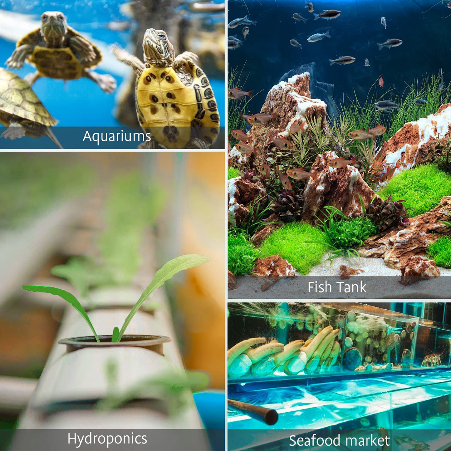 VIVOSUN Air Stone 2PCS 4 X 2 Inch Large Air Stone for Aquarium and Hydroponics Air Pump Animals & Pet Supplies > Pet Supplies > Fish Supplies > Aquarium Air Stones & Diffusers VIVOSUN