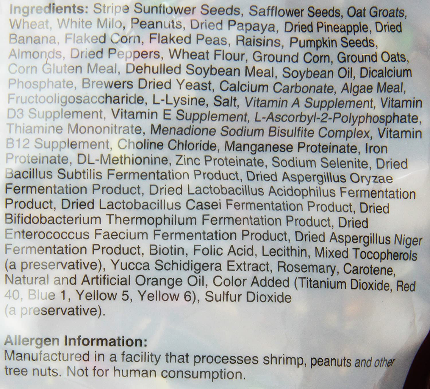 F.M.Brown'S Encore Gourmet Parrot Food, Net Wt 4 Lb Animals & Pet Supplies > Pet Supplies > Bird Supplies > Bird Food F.M. Brown's