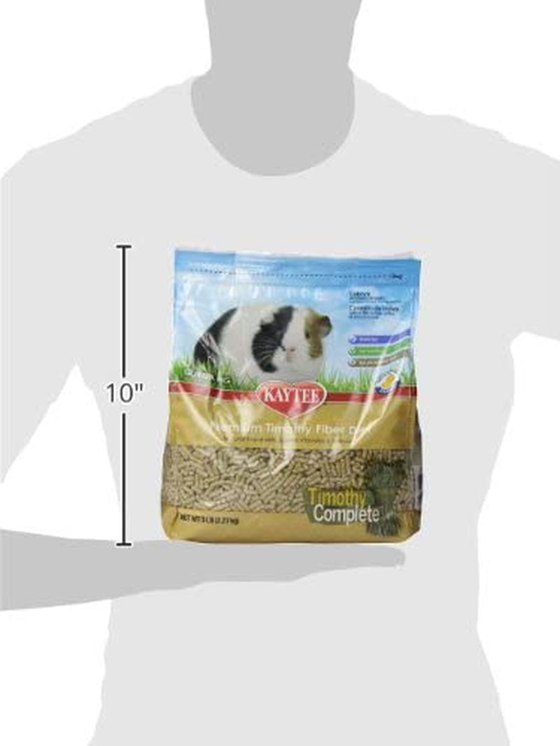 Kaytee Timothy Complete Guinea Pig Pet Food, 5 Pounds Animals & Pet Supplies > Pet Supplies > Small Animal Supplies > Small Animal Food Kaytee