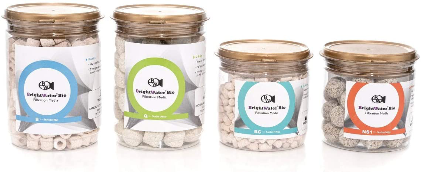 Brightwater Aquarium Filter Media, Ceramic Filter Ring, Ceramic Ring Fish Filter for Aquarium, Bio Media, Bio Media Ceramic Ring, B-Series Animals & Pet Supplies > Pet Supplies > Fish Supplies > Aquarium Filters SDBC LLC