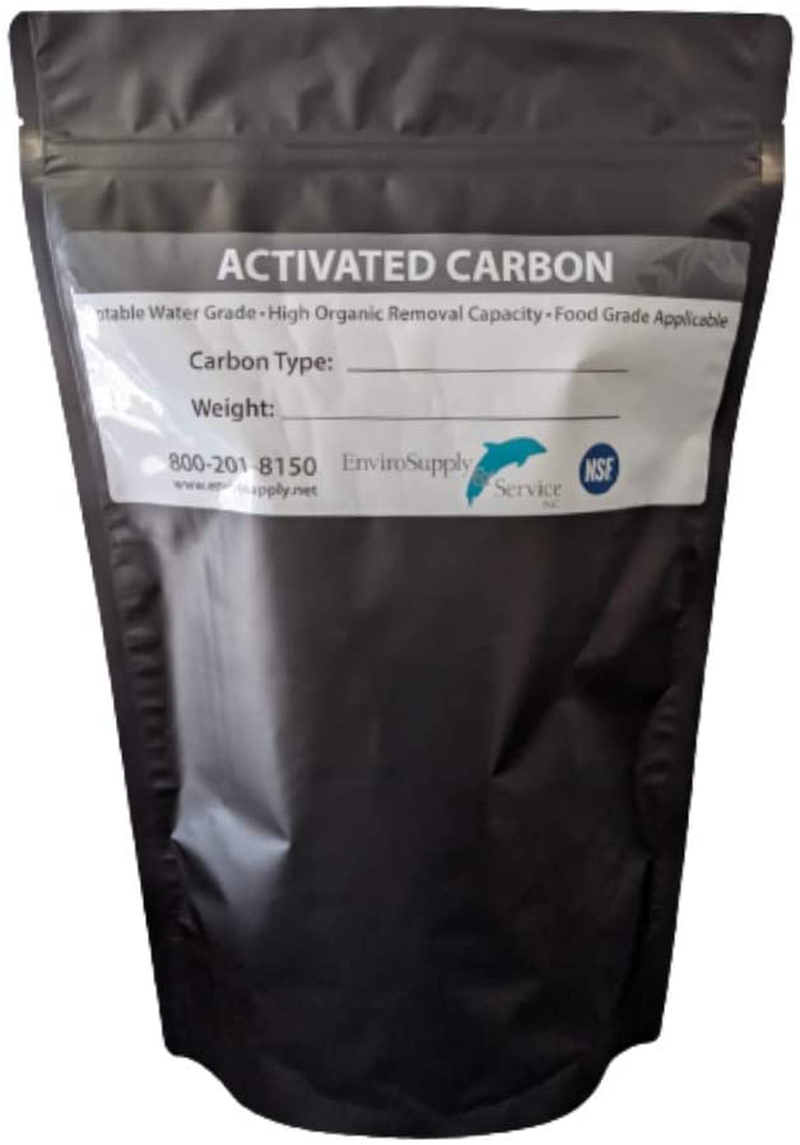 AQUAPAPA 6 lbs Carbon Charcoal Filter Media Pellets in 6 Mesh Bags