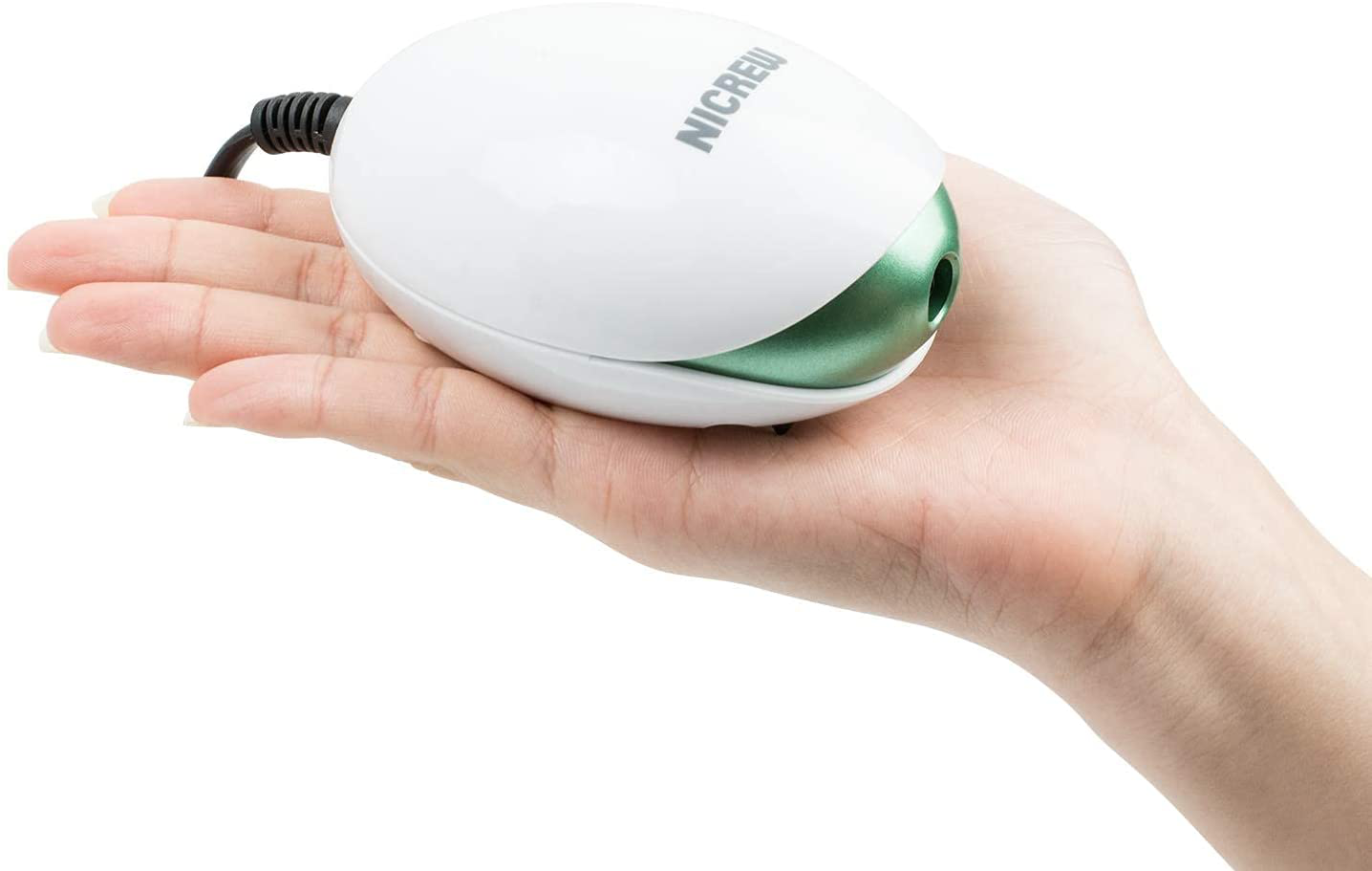 NICREW UFO Aquarium Air Pump, Ultra Silent Air Aerator Pump for Fish Tank, Oxygen Air Pump with Accessories Animals & Pet Supplies > Pet Supplies > Fish Supplies > Aquarium Air Stones & Diffusers NICREW