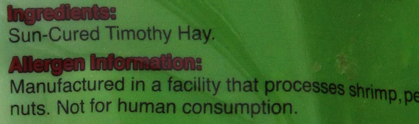 F.M.Brown'S 44089 Brown'S Natural Timothy Hay Cubes, 10-Ounce Animals & Pet Supplies > Pet Supplies > Small Animal Supplies > Small Animal Food F.M. Brown's