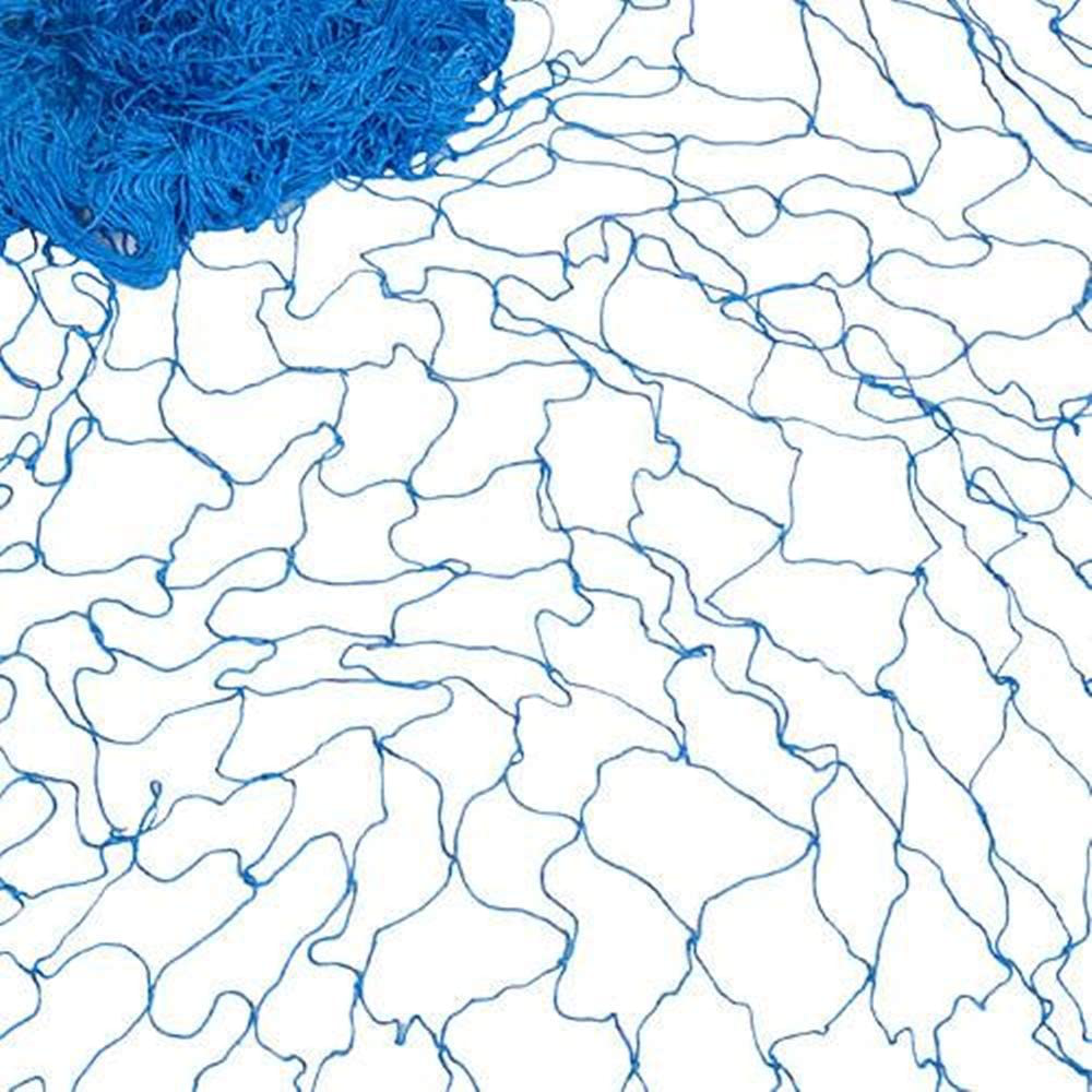 Happy Deals~ Nautical Blue Fish Net | 6 Foot X 24 Foot | Fisherman Mermaid Ocean Theme Party Decoration Nautical Fishnet | Not a Toy Animals & Pet Supplies > Pet Supplies > Fish Supplies > Aquarium Fish Nets Happy Deals~