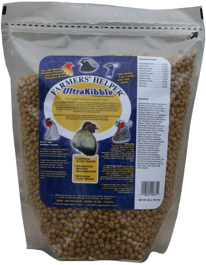 Farmers' Helper Ultrakibble 28 Ounces, 6 Pack Animals & Pet Supplies > Pet Supplies > Reptile & Amphibian Supplies > Reptile & Amphibian Food Farmers' Helper