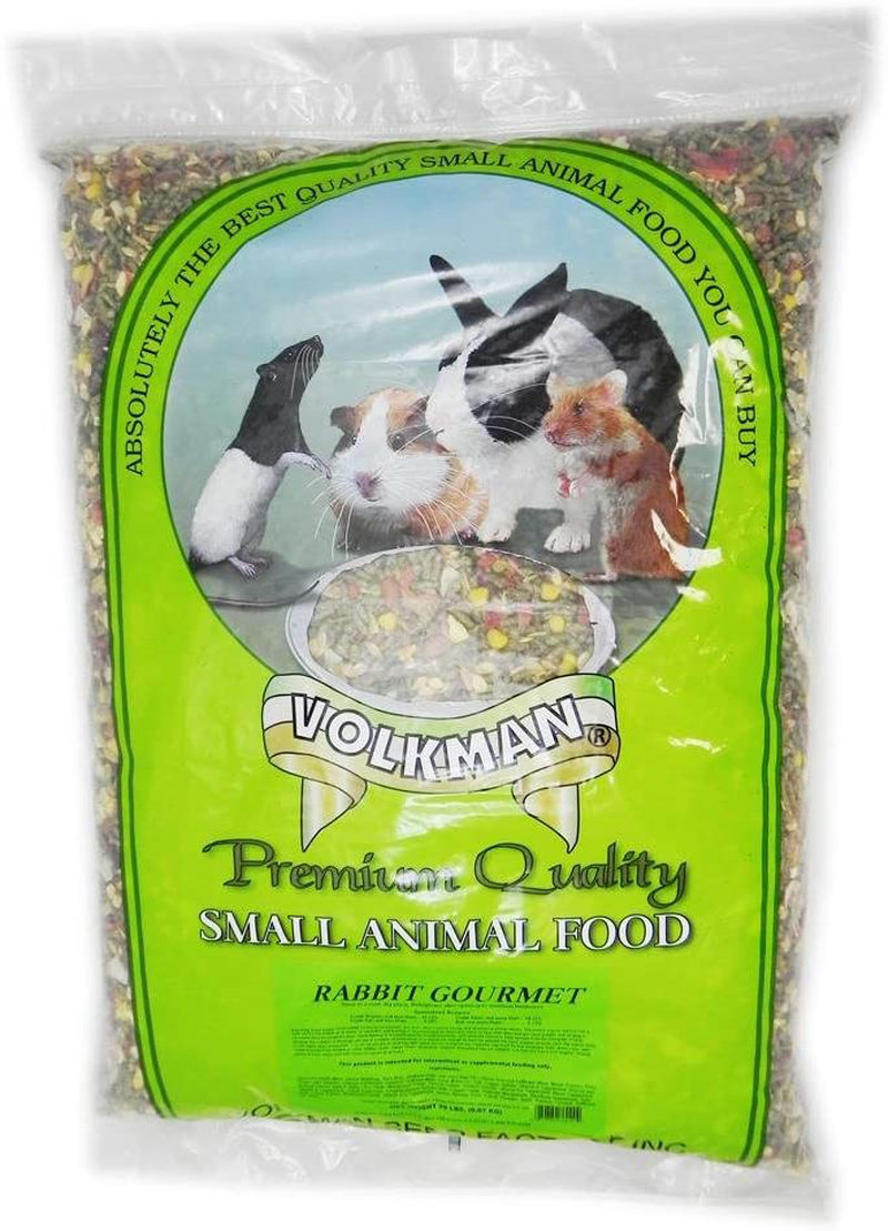 Volkman Rabbit Gourmet Premium Rabbit Food 20Lb. Animals & Pet Supplies > Pet Supplies > Small Animal Supplies > Small Animal Food Volkman