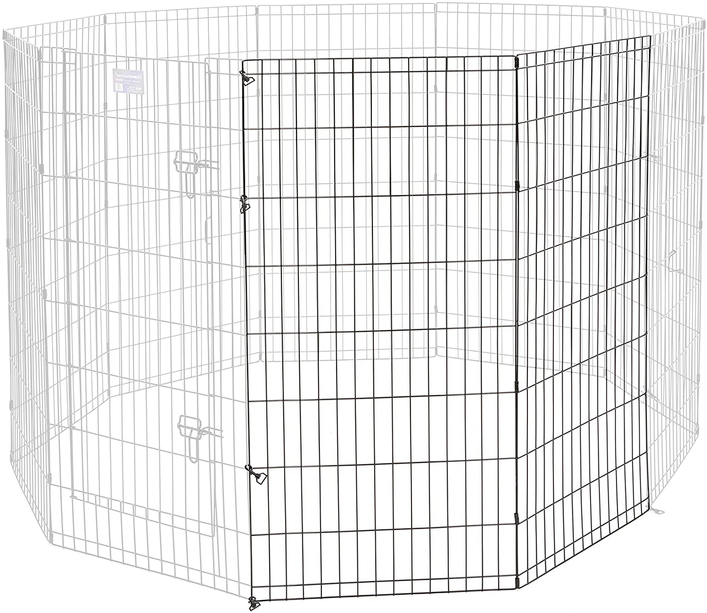 Midwest Homes for Pets Exercise Pen Accessories Animals & Pet Supplies > Pet Supplies > Dog Supplies > Dog Kennels & Runs MidWest Homes for Pets 48H-Inch Pen Extension Panel
