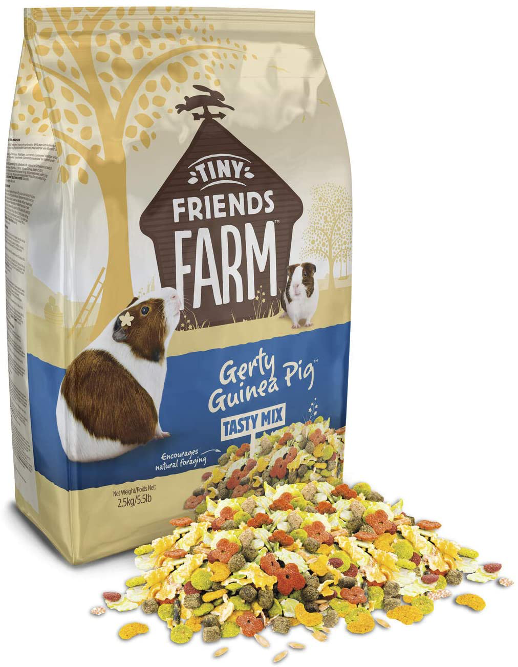 Supreme Petfoods Tiny Friends Farm Gerty Guinea Pig Food, 5.5 Lb Animals & Pet Supplies > Pet Supplies > Small Animal Supplies > Small Animal Food Supreme Petfoods