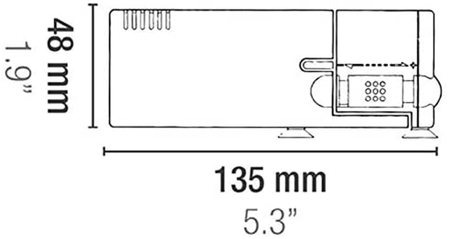 Sicce Internal Filter Interchangeable Cartridge, Filter Media Included Animals & Pet Supplies > Pet Supplies > Fish Supplies > Aquarium Filters Sicce