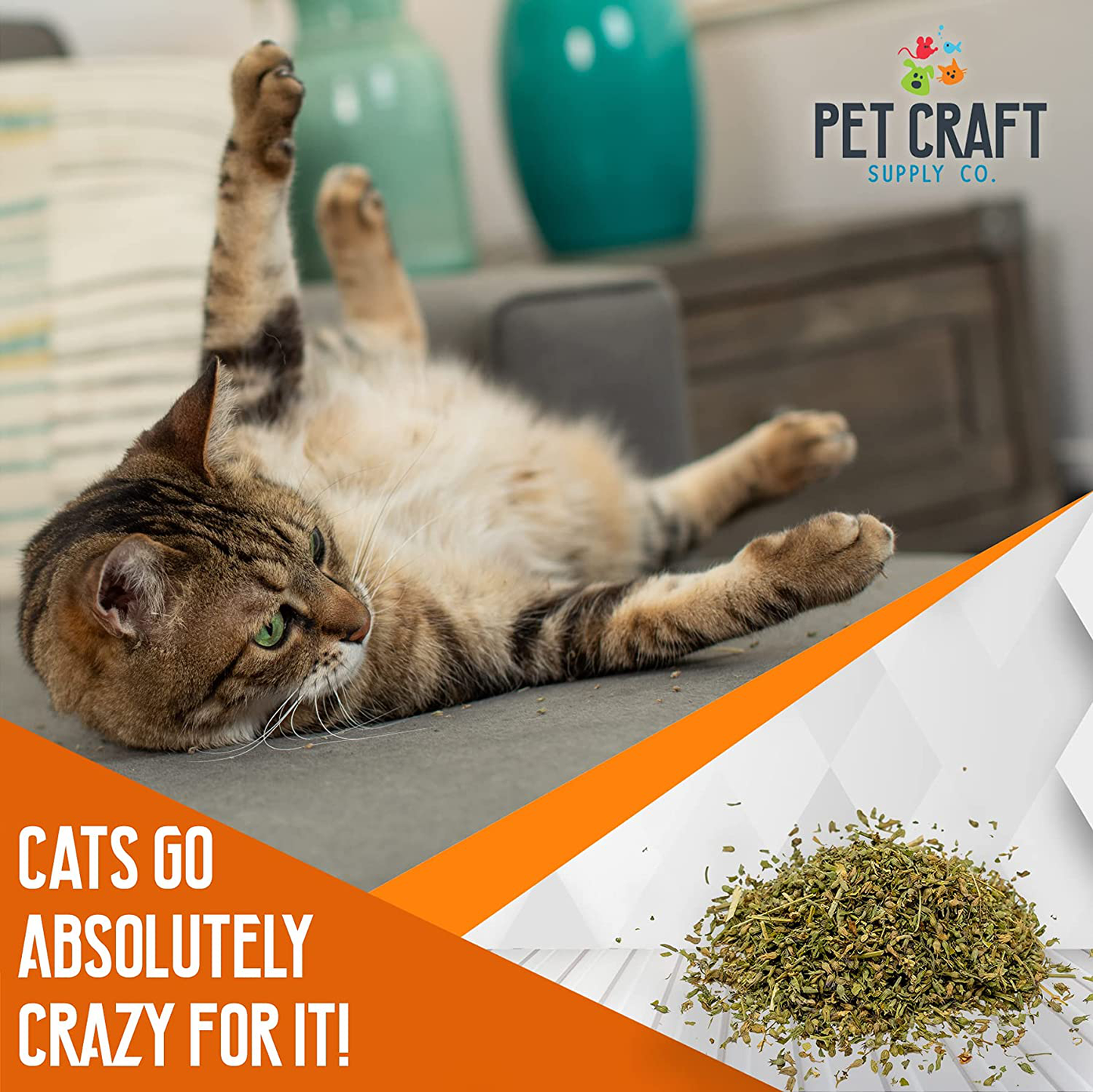 Pet Craft Supply Premium Potent Catnip Animals & Pet Supplies > Pet Supplies > Cat Supplies > Cat Treats Pet Craft Supply