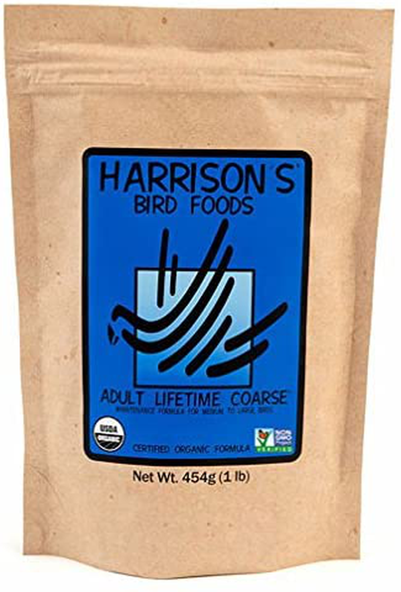 Harrison'S Adult Lifetime Coarse 1Lb Animals & Pet Supplies > Pet Supplies > Bird Supplies > Bird Food Harrison's Bird Foods