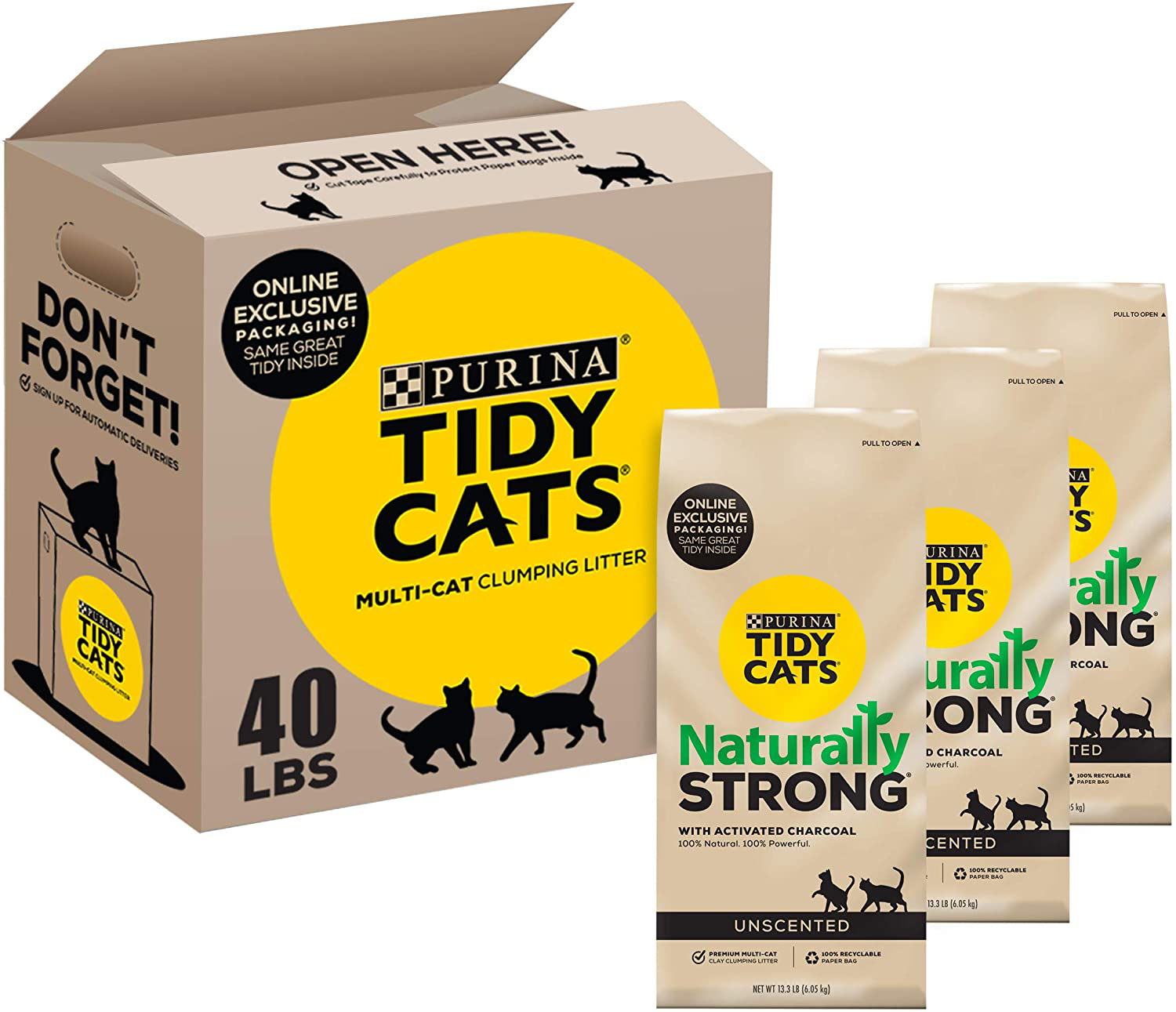 Purina non clumping clay litter clearance