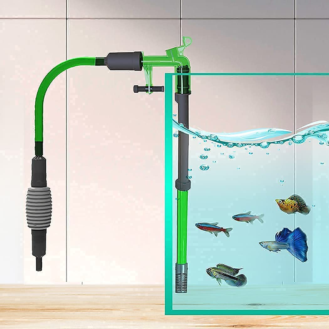 HIERYAN Turtle Tank Filter, New Submersible Internal Aquarium Power Filter, Mute Waterfall Built-In Water Circulation Turtle Tank Dedicated for Aquatic Reptile Turtle Tank Animals & Pet Supplies > Pet Supplies > Fish Supplies > Aquarium Filters HIERYAN Fish Tank Gravel Cleaner