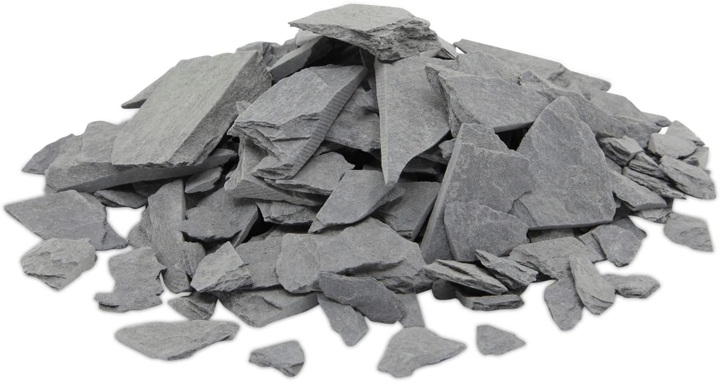 Bright Creations 2 Lb Natural Slate Rocks, 1/4 Inch Gravel Stone for Aquarium, Fairy & Miniature Garden, Basing Models Animals & Pet Supplies > Pet Supplies > Fish Supplies > Aquarium Gravel & Substrates Bright Creations 0.35 to 2.75 In