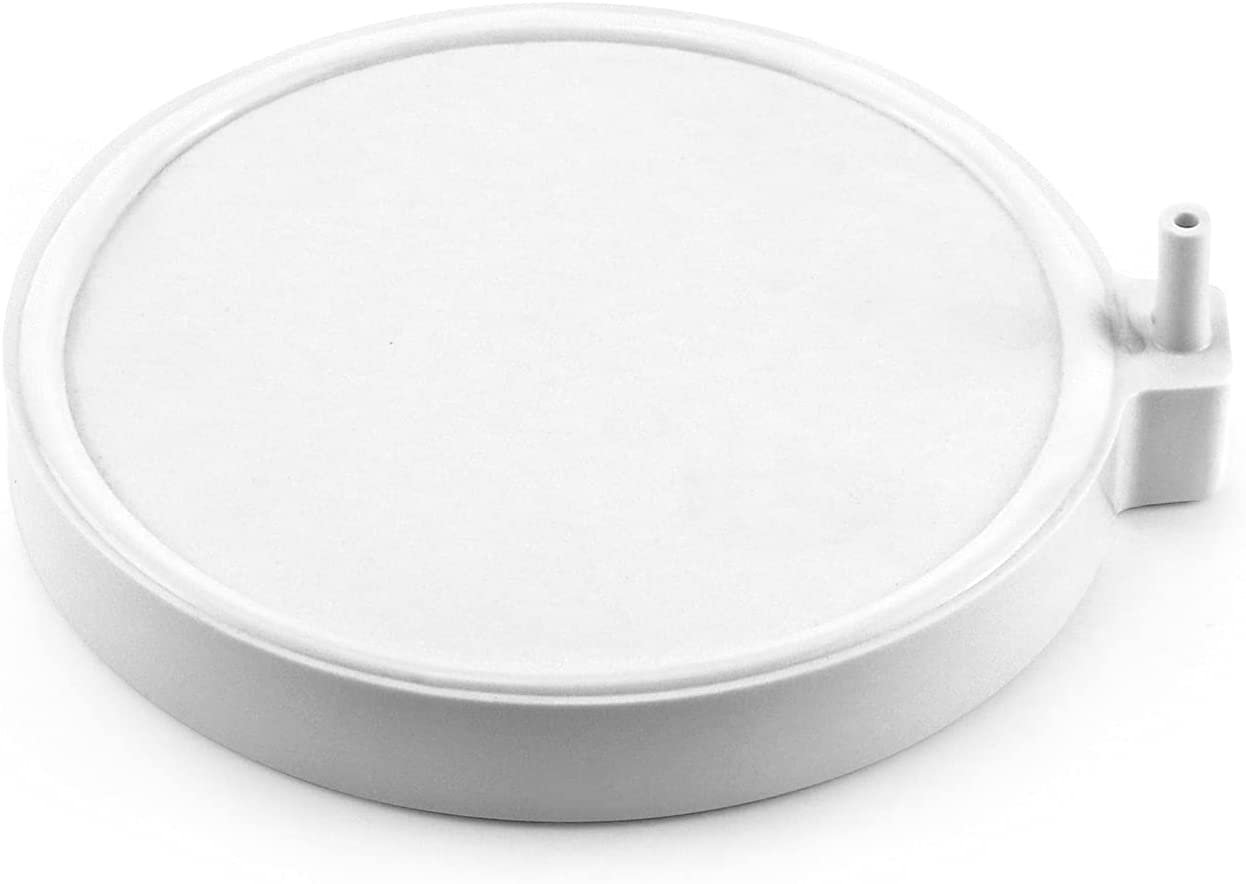 QWORK Fish Tank Bubbler,Aquarium Air Stone Disk Kit with Control Valve Oxygen Diffuser for Hydroponics, 2 Inch Animals & Pet Supplies > Pet Supplies > Fish Supplies > Aquarium Air Stones & Diffusers QWORK 4 inch